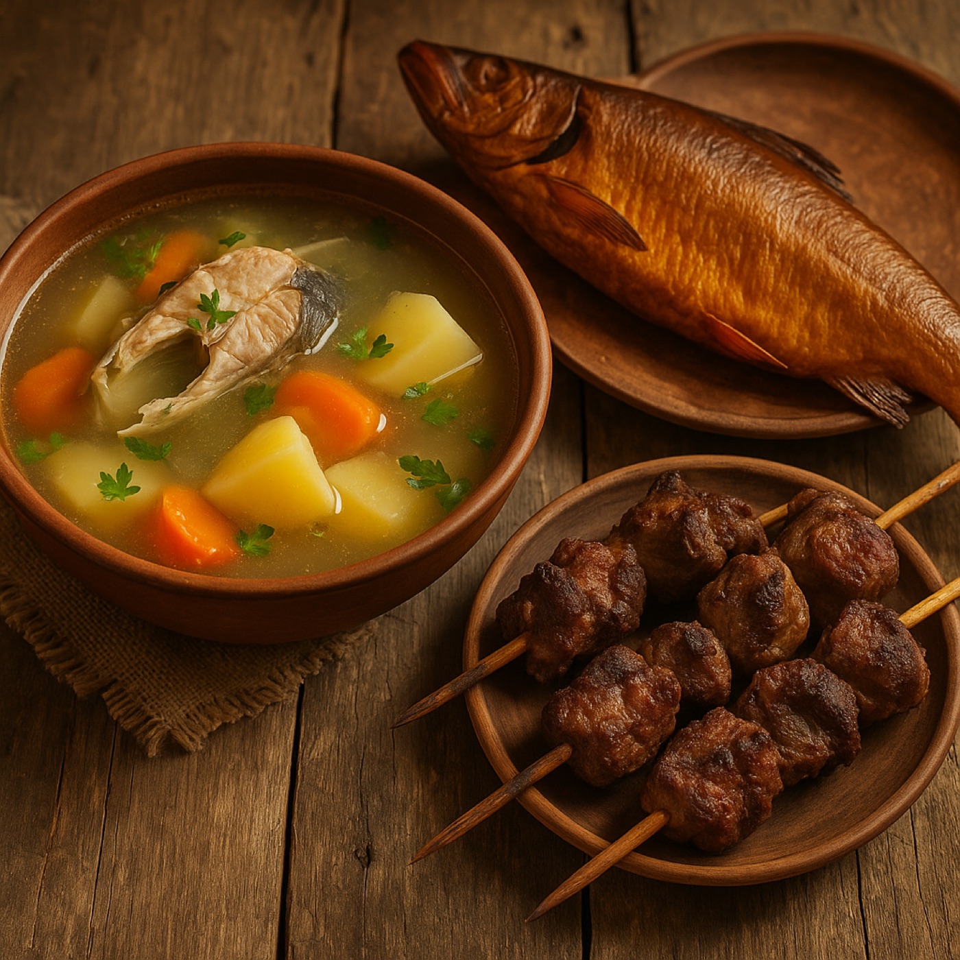 Кухня рыбака и охотника