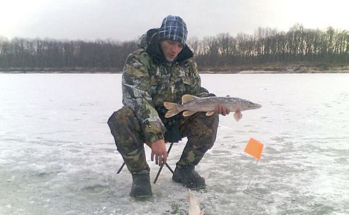 Рыбалка на Черемшане. Первый лёд!