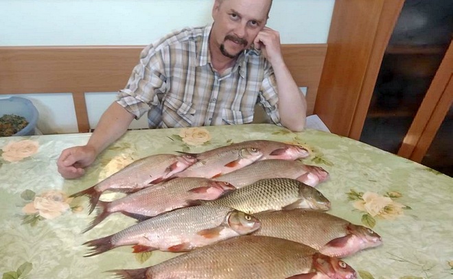 Мой трофейный лещ