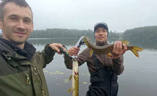 Рыбалка на озере Вельё (Новгородская область)