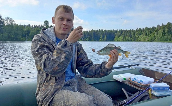 Селинское и немного окуней