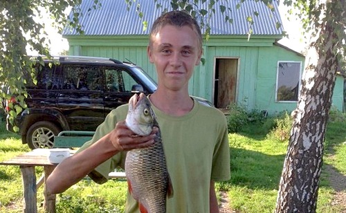 Ловля крупного голавля на живца